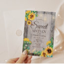 Search for sunflower mason jar invitations Wood
