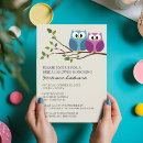 Search for owl bridal shower invitations Contemporary