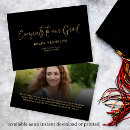 Search for classy graduation announcement cards Minimalist
