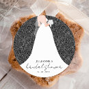 Search for gowns stickers Bridal shower