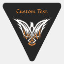 Search for orange triangle stickers Black