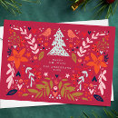 Search for floral christmas cards Foliage