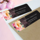 Search for peonie return address labels Classic