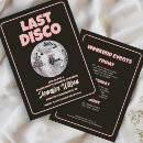 Search for disco hen party invitations Groovy 70s bachelorette
