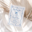 Search for something blue bridal shower invitations Bow