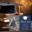 Search for blue graduation thank you cards High school