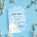 Search for snow white birthday invitations Winter wonderland
