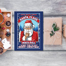 Search for wanted posters cards Santa