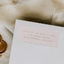 Search for black white and pink return address labels Modern