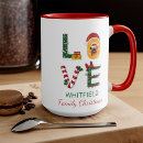 Search for winter love mugs Santa