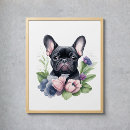 Search for frenchie dog Floral