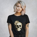 Search for black and white skull tshirts Spooky