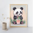 Search for bubble tea art Pearl milk tea