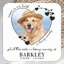 Search for dog memorial stickers Forever in our hearts