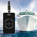 Search for newlyweds luggage tags Black