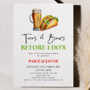 Search for taco rehearsal dinner invitations Before i do's