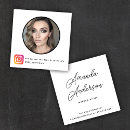 Search for instagram photo business cards Minimal