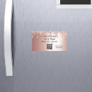 Search for qr code metal business cards Rose gold