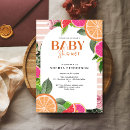 Search for lime baby shower invitations Little cutie