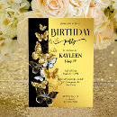 Search for black butterfly invitations Elegant