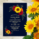 Search for sunflower and red rose wedding invitations Roses
