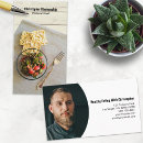 Search for table setting business cards Chef