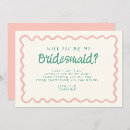 Search for pink and green invitations Retro