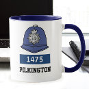 Search for badges mugs Police officer