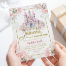 Search for gold princess baby shower invitations Our little princess