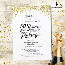 Search for surprise anniversary party invitations Typography