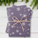 Search for lavender christmas wrapping paper Snow