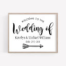 Search for arrows wedding posters Bride