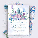 Search for tea time baby shower invitations Rustic