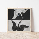 Search for black swan posters Black and white