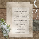 Search for glitz glam wedding invitations Gold