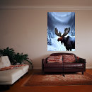 Search for cute moose posters Winter