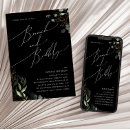 Search for elegant bridal luncheon black gold invitations For her