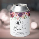 Search for 90th birthday can coolers Watercolor