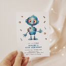 Search for robot birthday invitations Kids