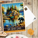 Search for bear illustration postcards Retro