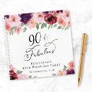 Search for 90th birthday party guest books For her