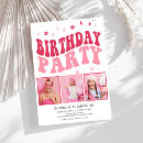 Search for girly 30th birthday invitations Pink
