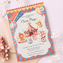 Search for carnival baby shower invitations Cute