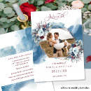 Search for burgundy and blue wedding invitations Watercolor floral