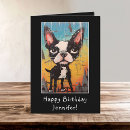 Search for boston terrier birthday cards Happy