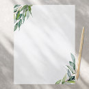 Search for eucalyptus stationery paper Greenery