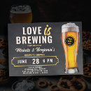 Search for brewery bridal shower invitations Bride
