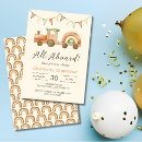 Search for kids train birthday invitations All aboard