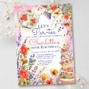 Search for par tea invitations Watercolor