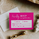 Search for unique rsvp cards Bold